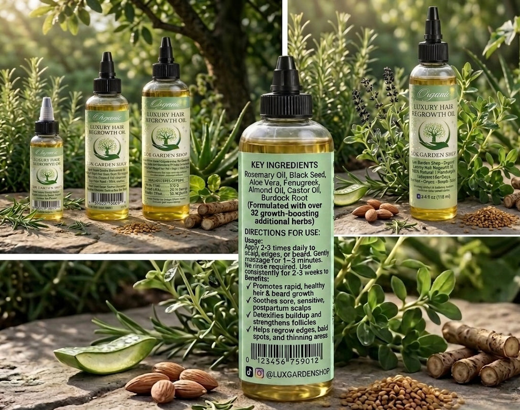 Herbal Hair Growth Oil 4oz