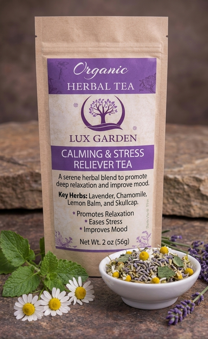Calming and Stress Relief teas